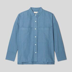 Everlane - Boxy Oxford - Bluefin - 6